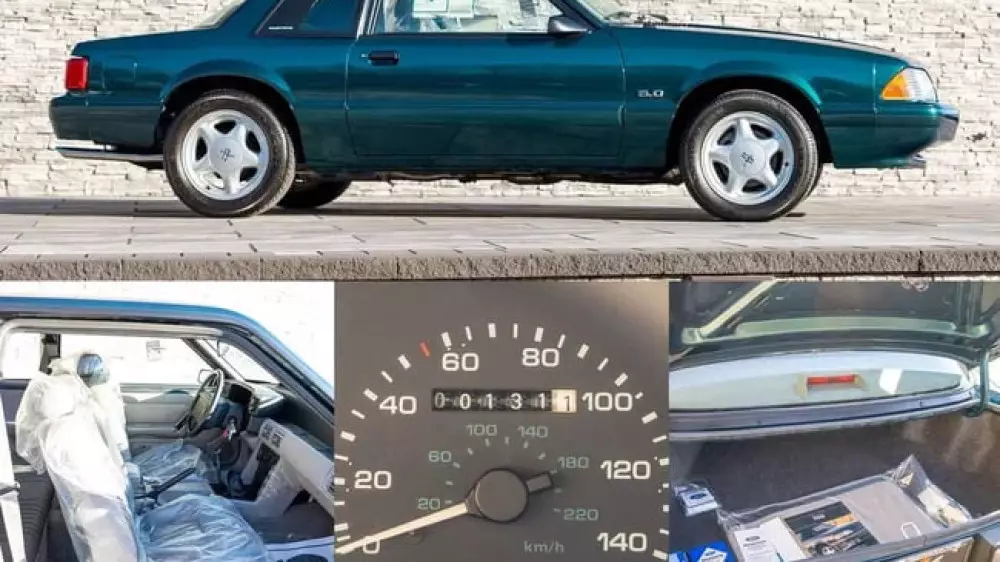 Уникальный Ford Mustang 1992 года продали дороже Porsche 911