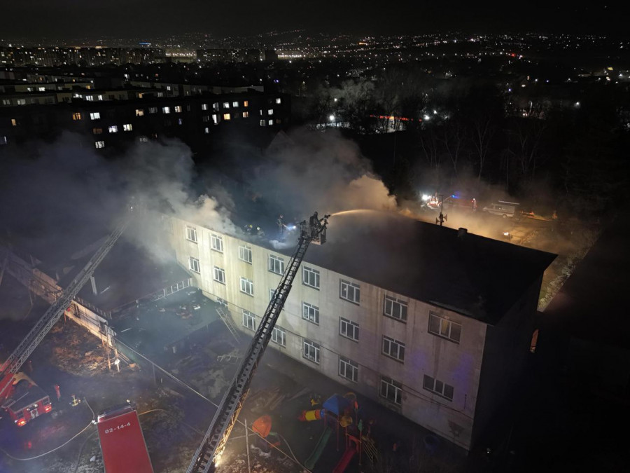 Алматыдағы балалар үйіндегі өрт: ғимарат үш ай ішінде жөнделмек