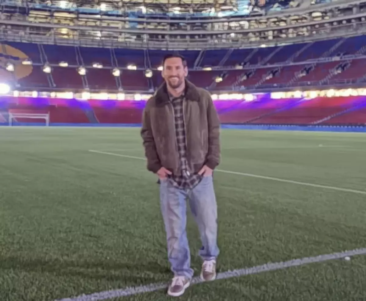 Лионель Месси “Камп Ноуға” сапар жасады