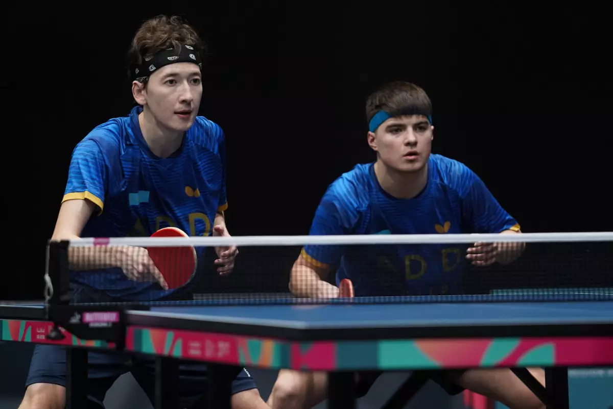 Сборная Казахстана по настольному теннису вышла в финал Исламских игр