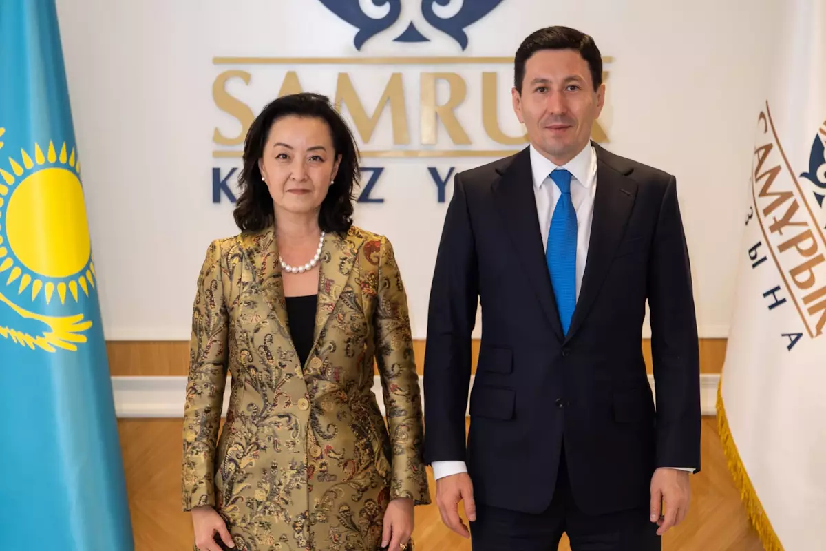 Самрук-Казына и ExxonMobil укрепляют партнёрство в нефтегазовой сфере