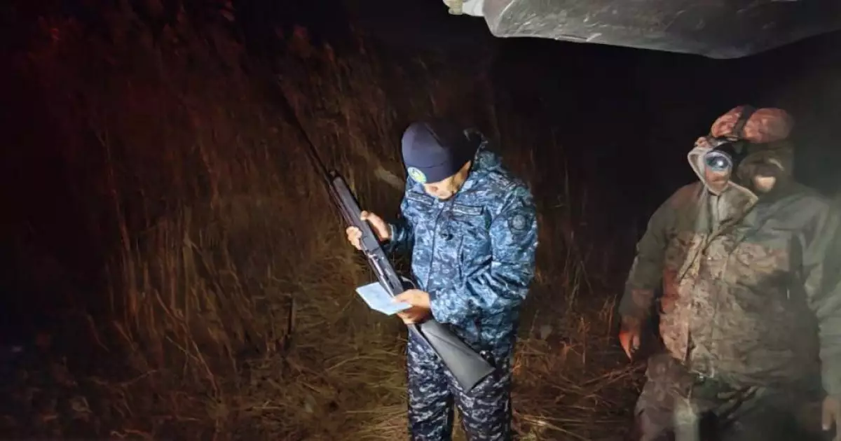  Қызылорда облысында полицейлер заңсыз аңшылықтың 105 дерегін анықтады 