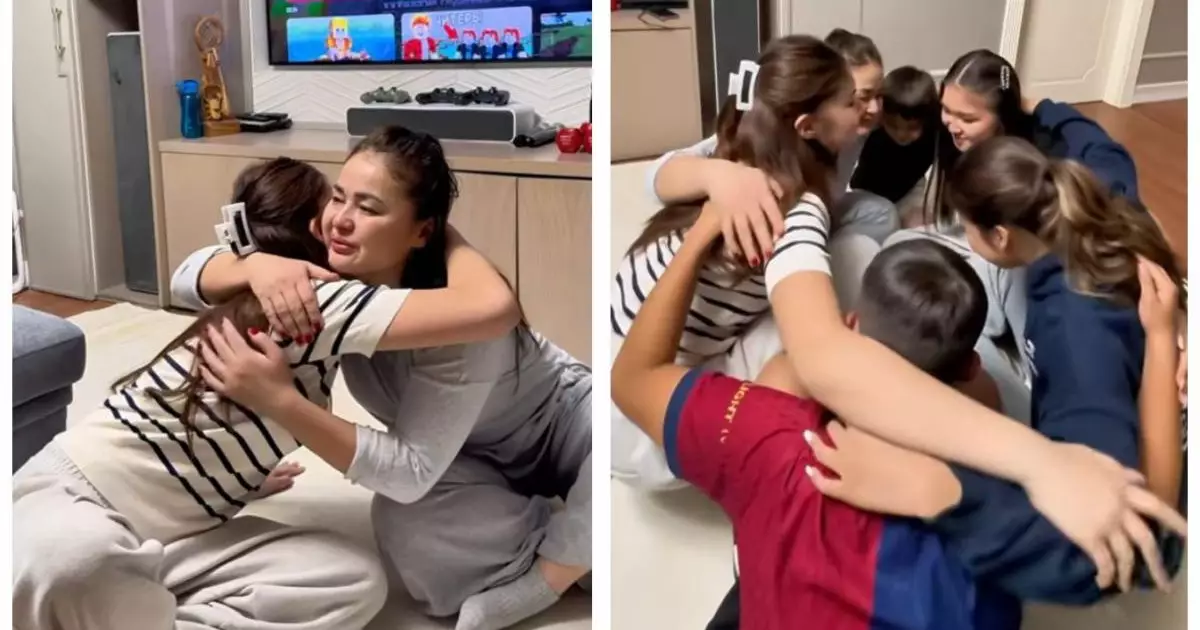  `Енді қиналмайтын сияқтымын`: Мөлдір Мұқан балаларымен түскен видео жариялады 