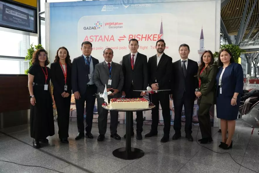 Астанадан Бішкекке алғашқы рейсі орындалды