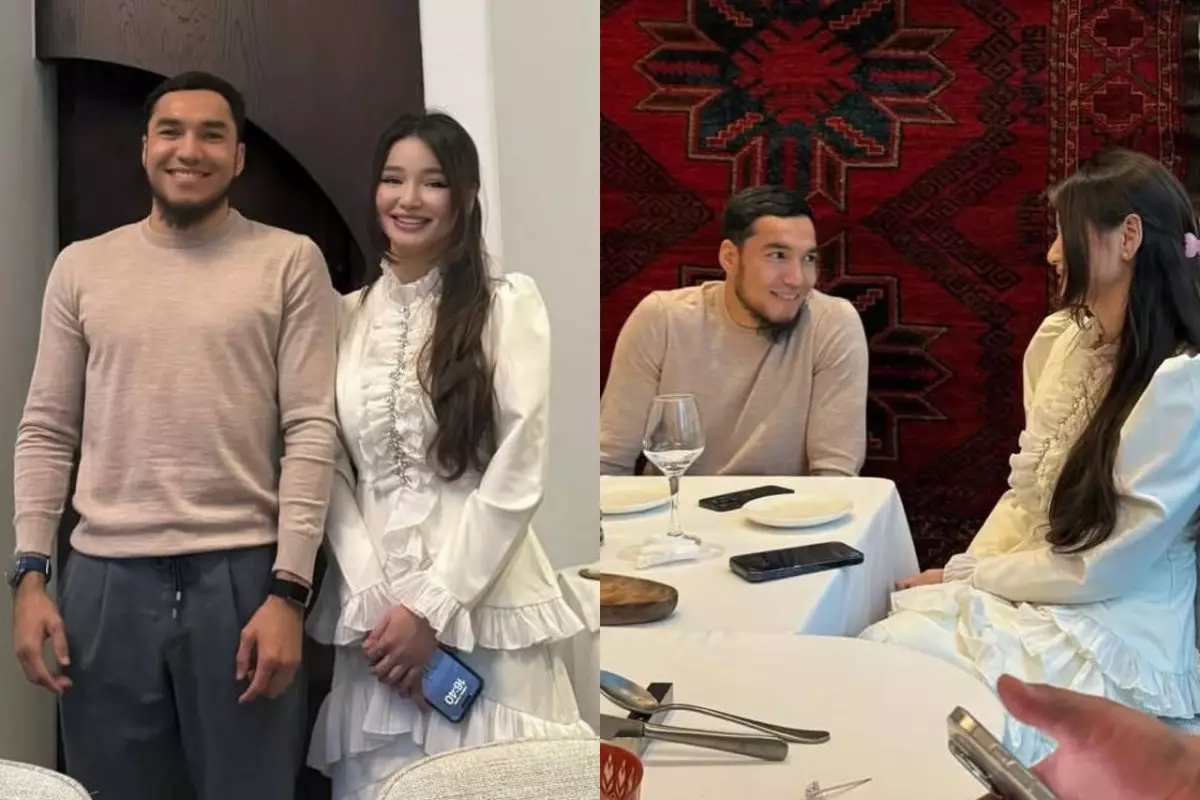 «Бір-бірінен аумайды»: Боксшы Дулат Бекбауовтың қалыңдығы кім екендігі белді болды (ФОТО)