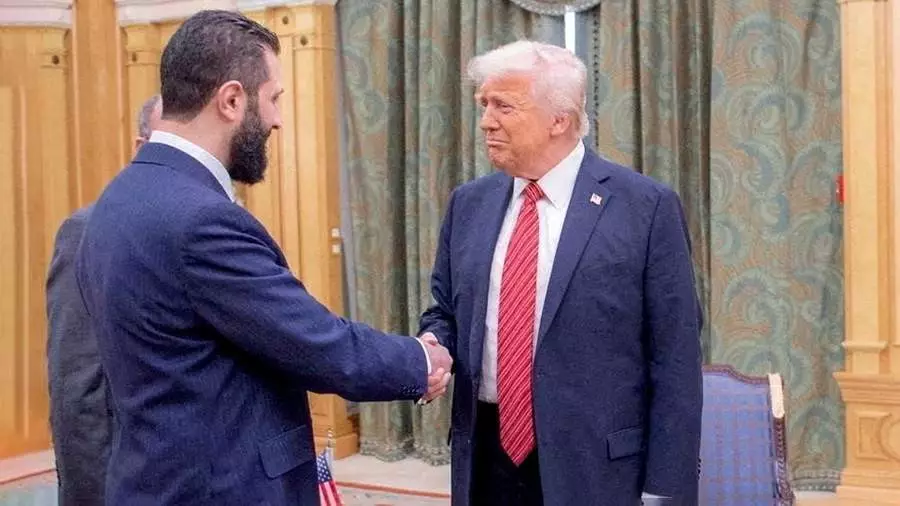 Трамп Ақ үйде Сирия президентімен келіссөз жүргізді