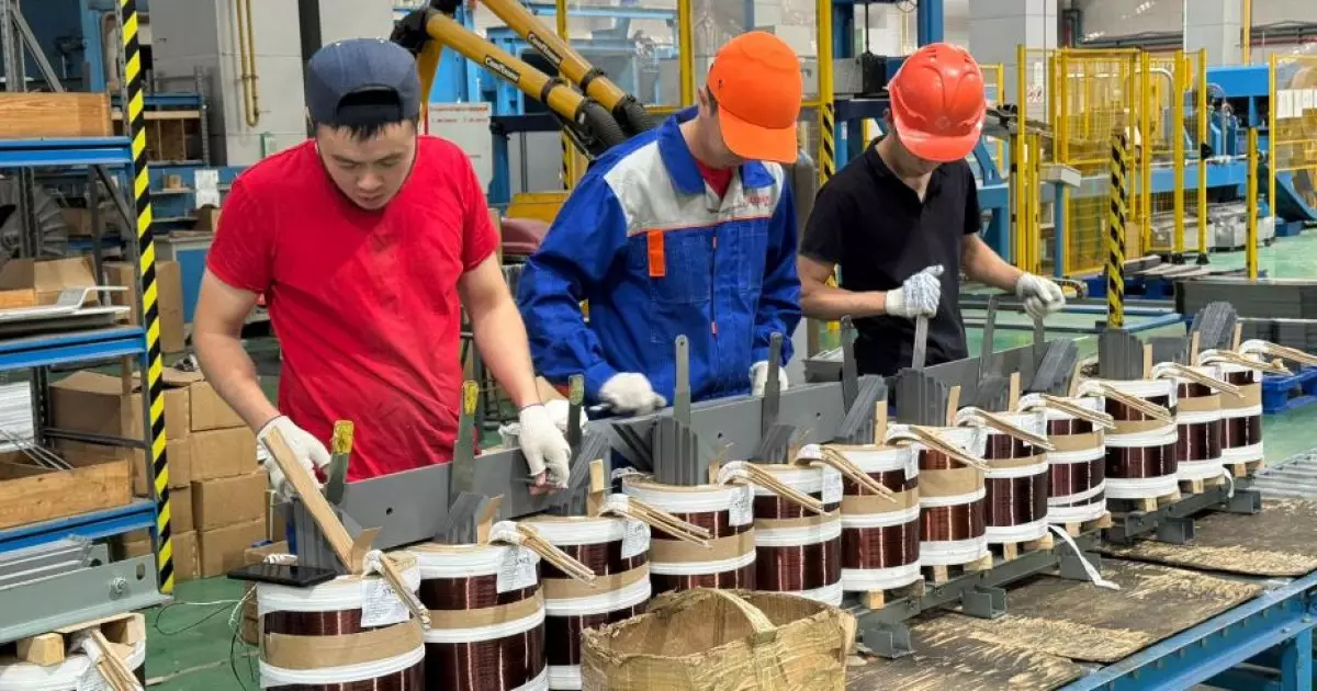   Әлеуеті үлкен өнеркәсіп   