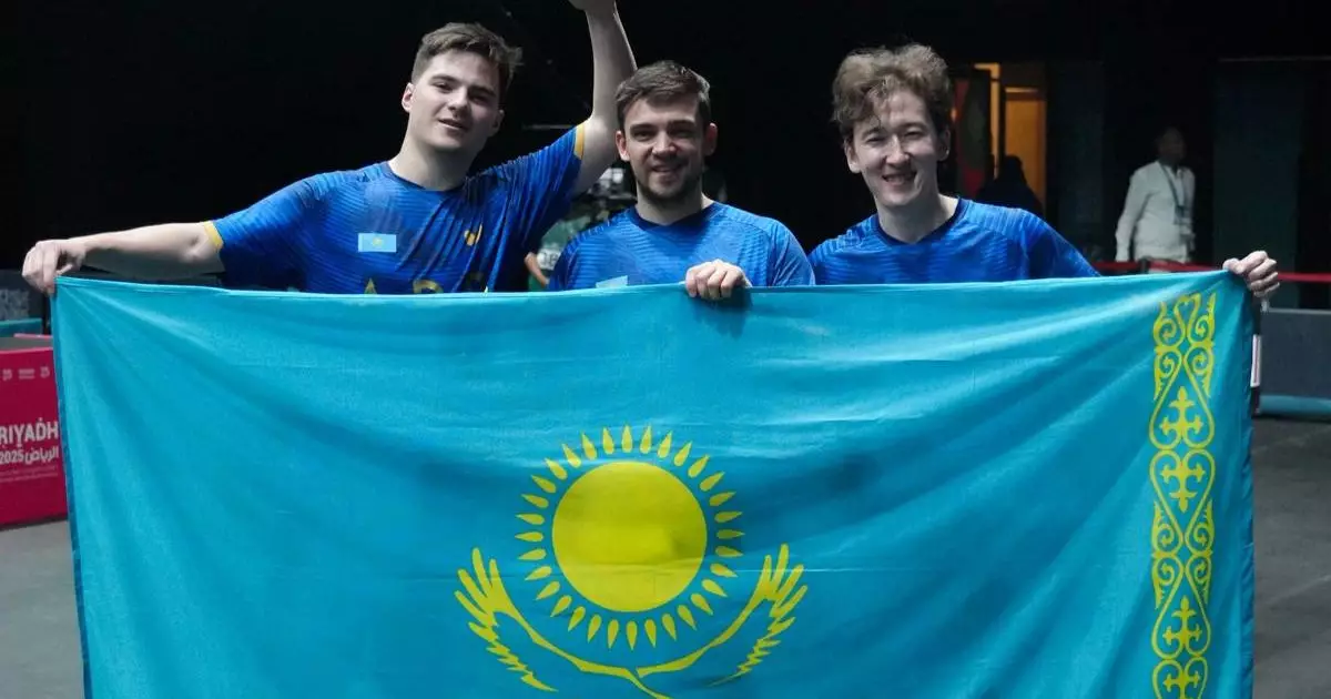  Қазақстанның үстел теннисінен ерлер құрамасы Ислам ойындарының чемпионы атанды 