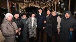 Дархан Сатыбалды жаңа шағынаудандардағы қасбеттік жарықтандыру жұмыстарымен танысты