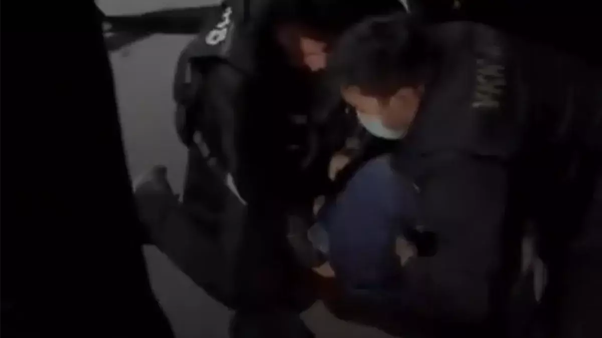 Түркістанда полицей парамен ұсталды (ВИДЕО)