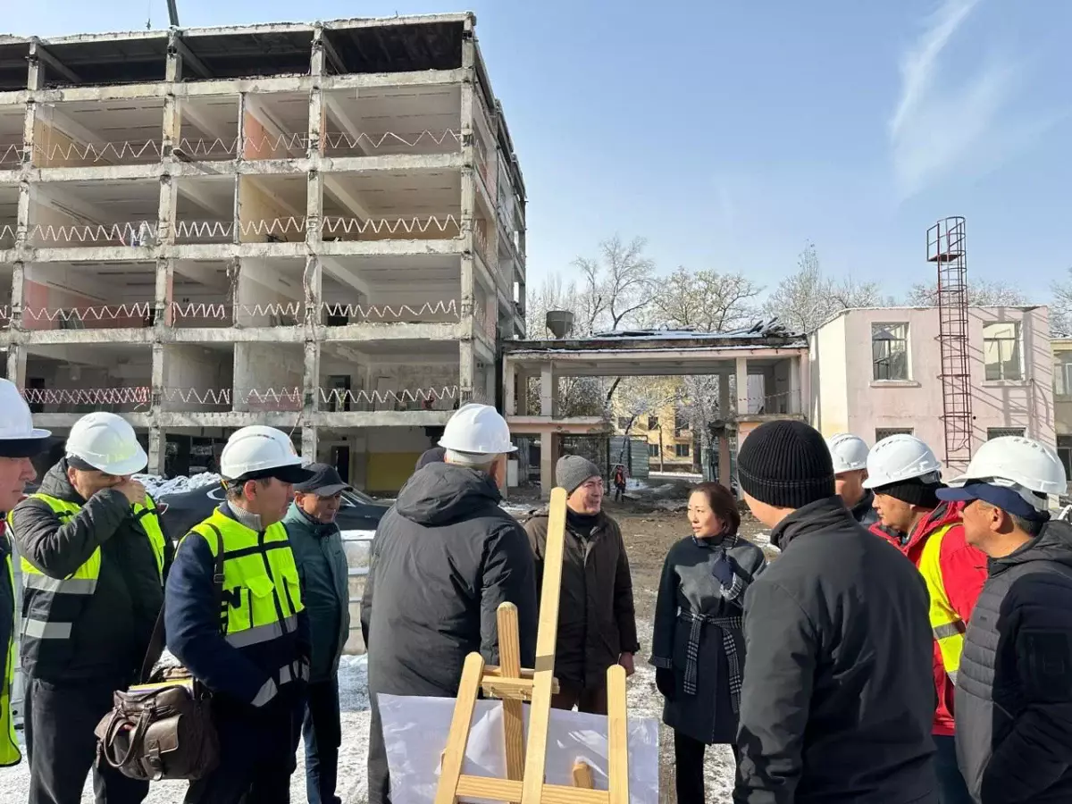 Алматы әкімінің орынбасары құрылыс нысандарындағы жұмыс сапасын бақылауды күшейтуді тапсырды