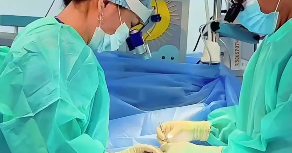   Атырауда алғаш рет салмағы 700 және 800 грамдық нәрестелердің жүрегіне ота жасалды   