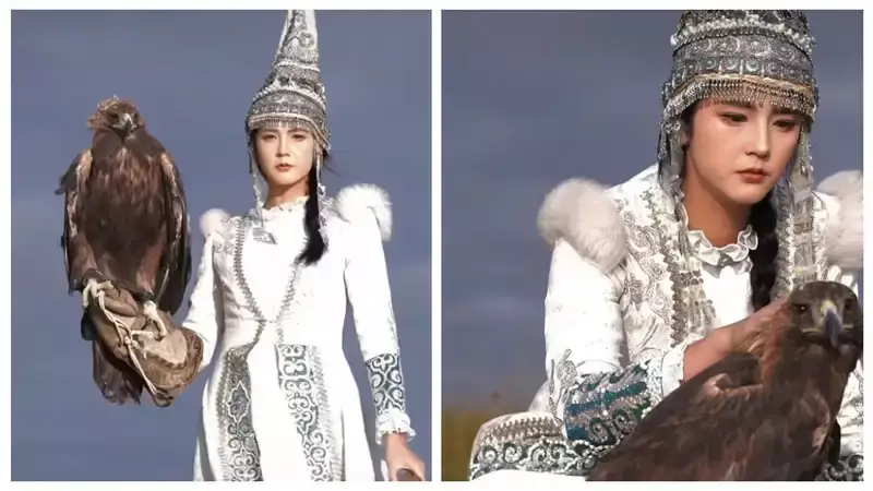 Популярный китайский блогер показывает уникальные ландшафты Казахстана