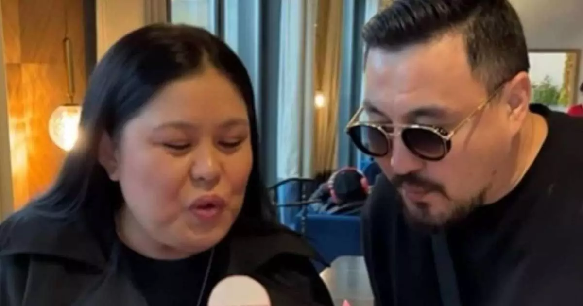  `Шай берді`: Олжас Абай Дариға Бадықованың анасымен кездесті (ВИДЕО) 