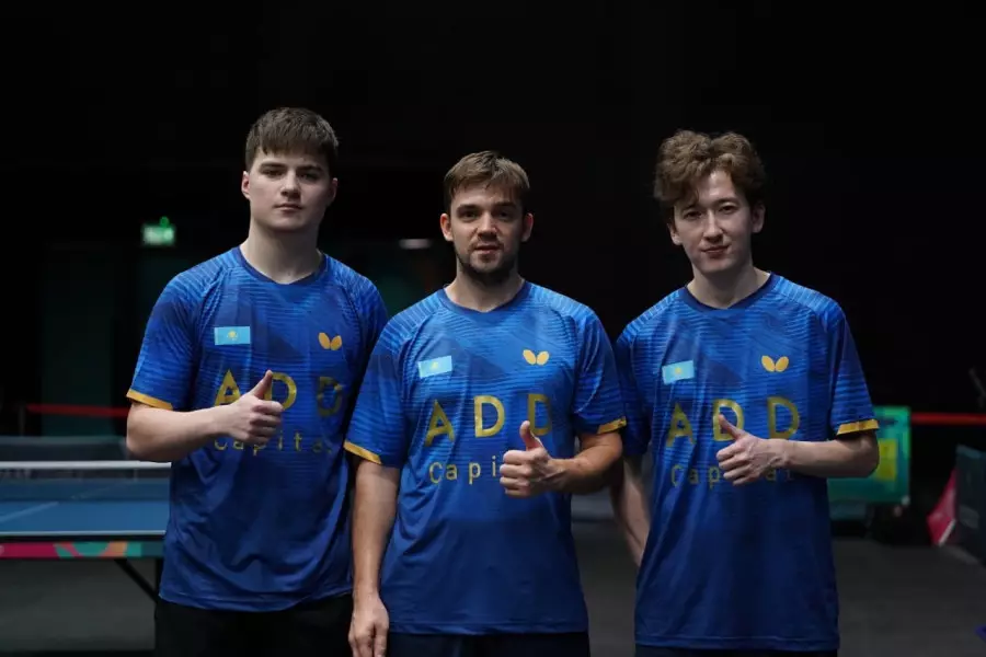 Үстел теннисінен Қазақстан ерлер құрамасы чемпион атанды