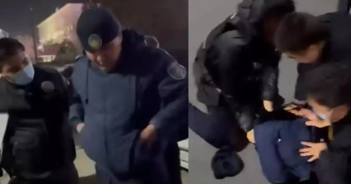  Полицейский попытался сбежать от КНБ в Туркестане 