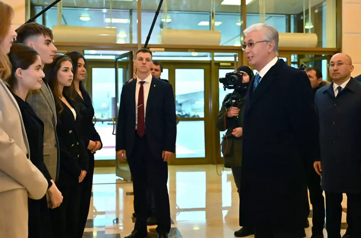 Президент Мәскеу мемлекеттік халықаралық қатынастар институтының студенттерімен әңгімелесті