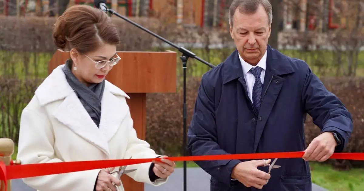  Мәскеуде «Қазақстан мен Ресей достығы» сквері ашылды 