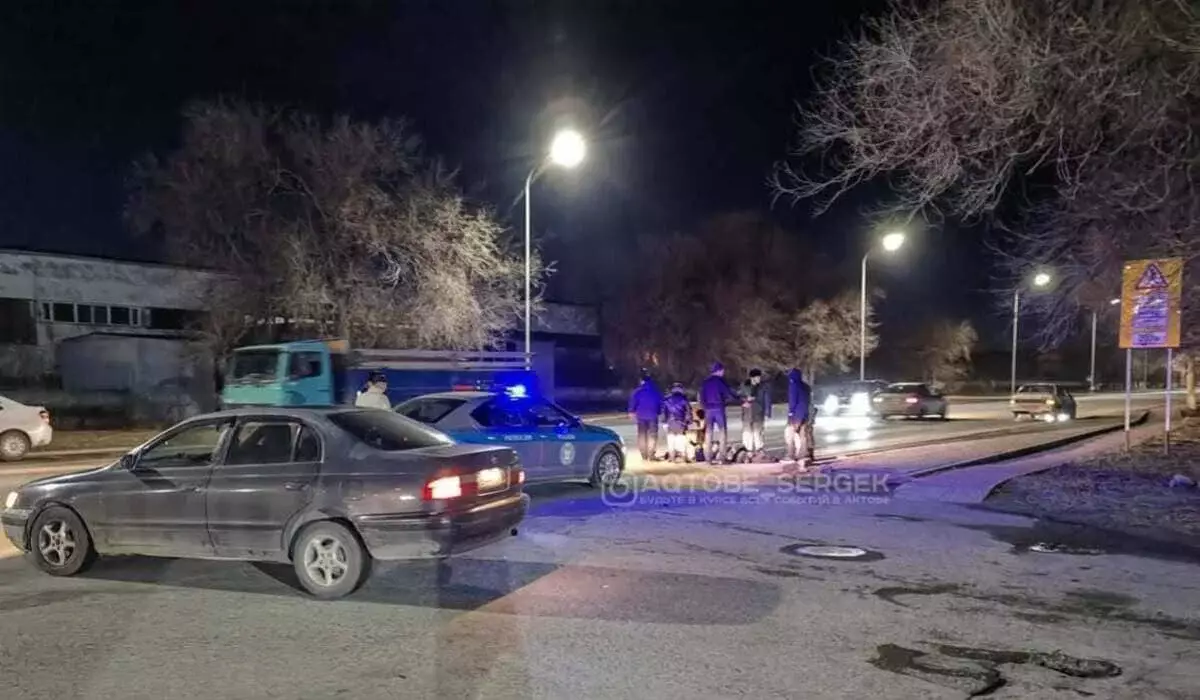 «Сбили девушку в форме»: о ДТП в Актобе рассказали в полиции