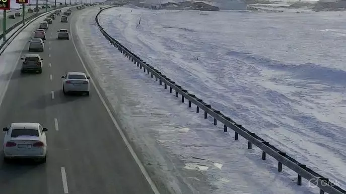 80 километров в час: гололед заставил снизить среднюю скорость на трассе Астана-Бурабай