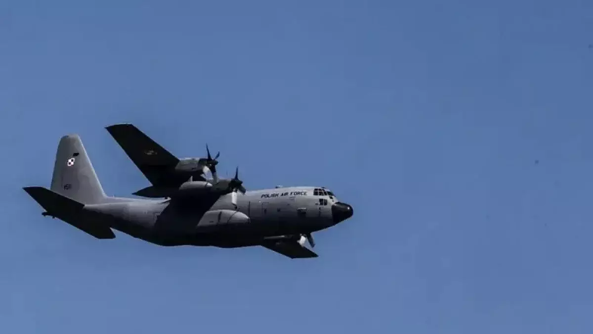 Түркияның әскери ұшағы Грузия аумағында апатқа ұшырады (ВИДЕО)