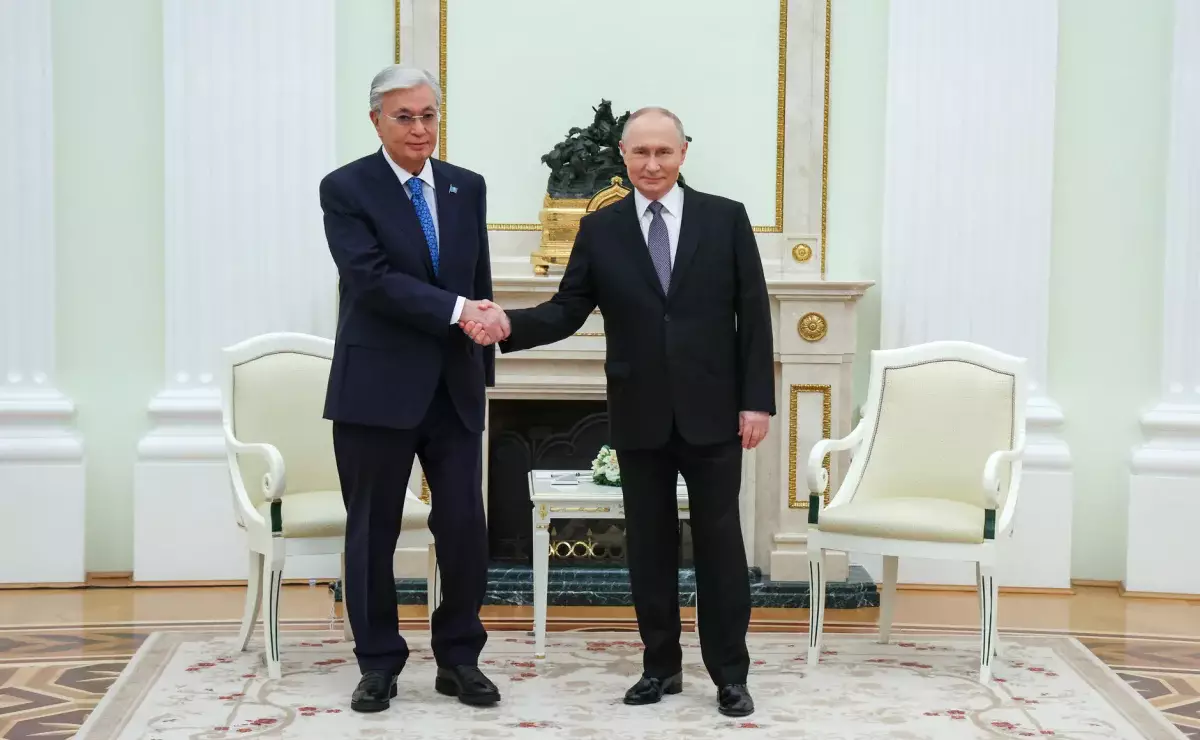 Токаев встретился с Путиным в Кремле