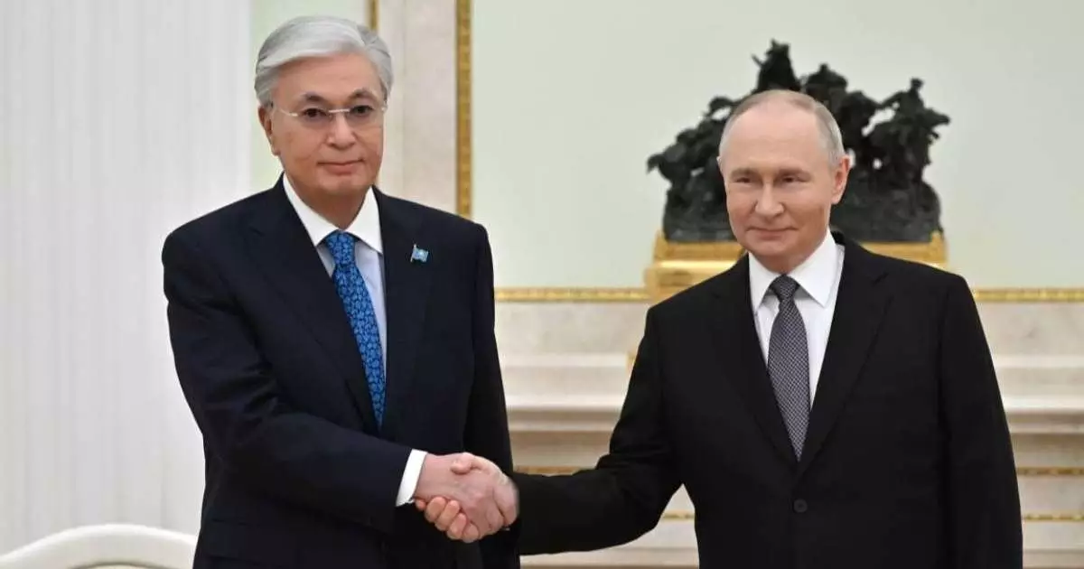  Тоқаев пен Путин бейресми кездесу өткізді 