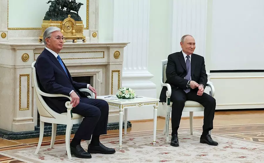 Главы Казахстана и России провели неформальную встречу