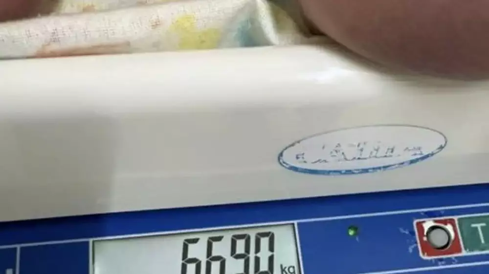 Девочка весом более шести килограммов родилась в Мангистау