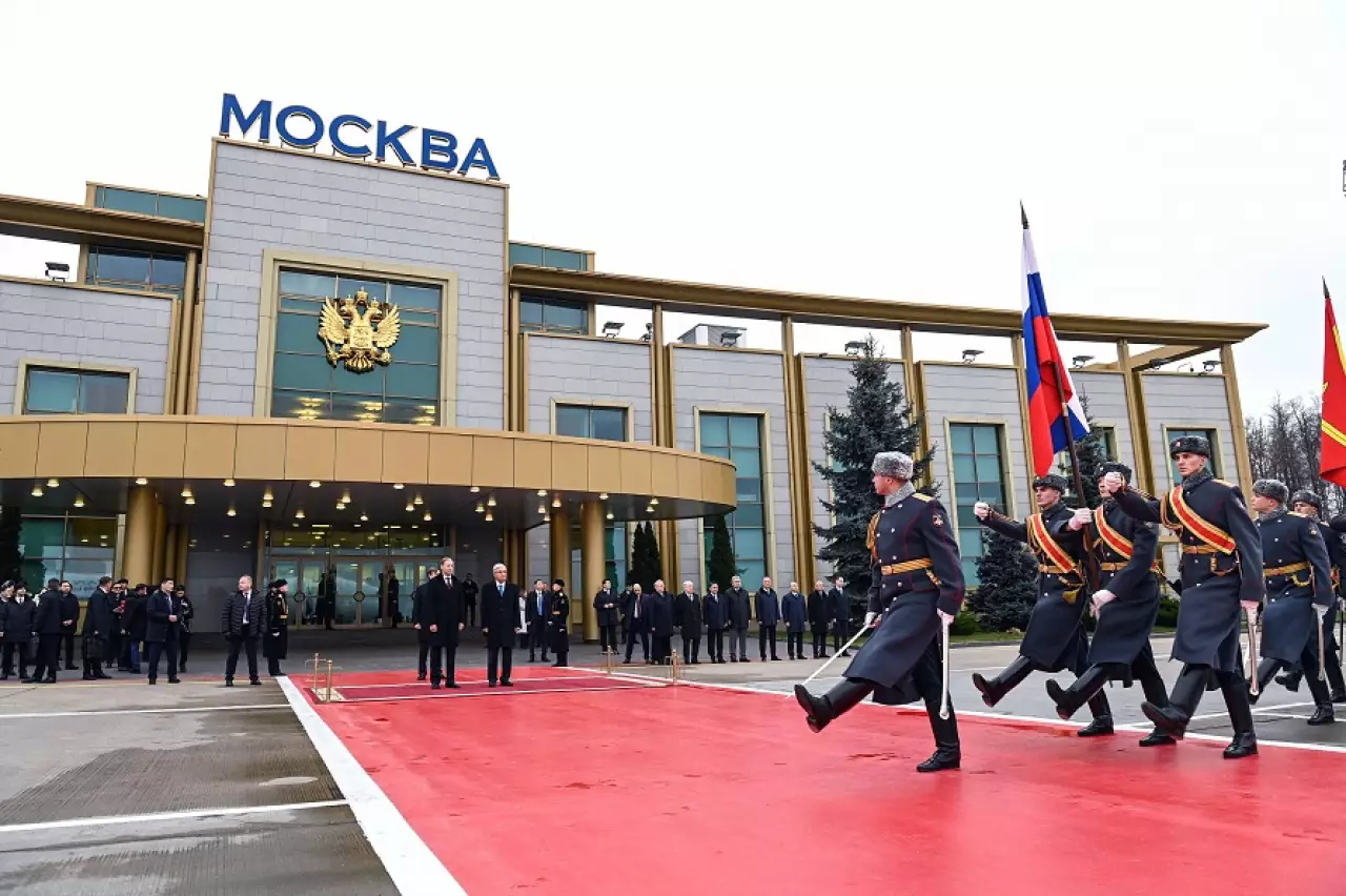 Продолжается госвизит Президента Казахстана в Россию