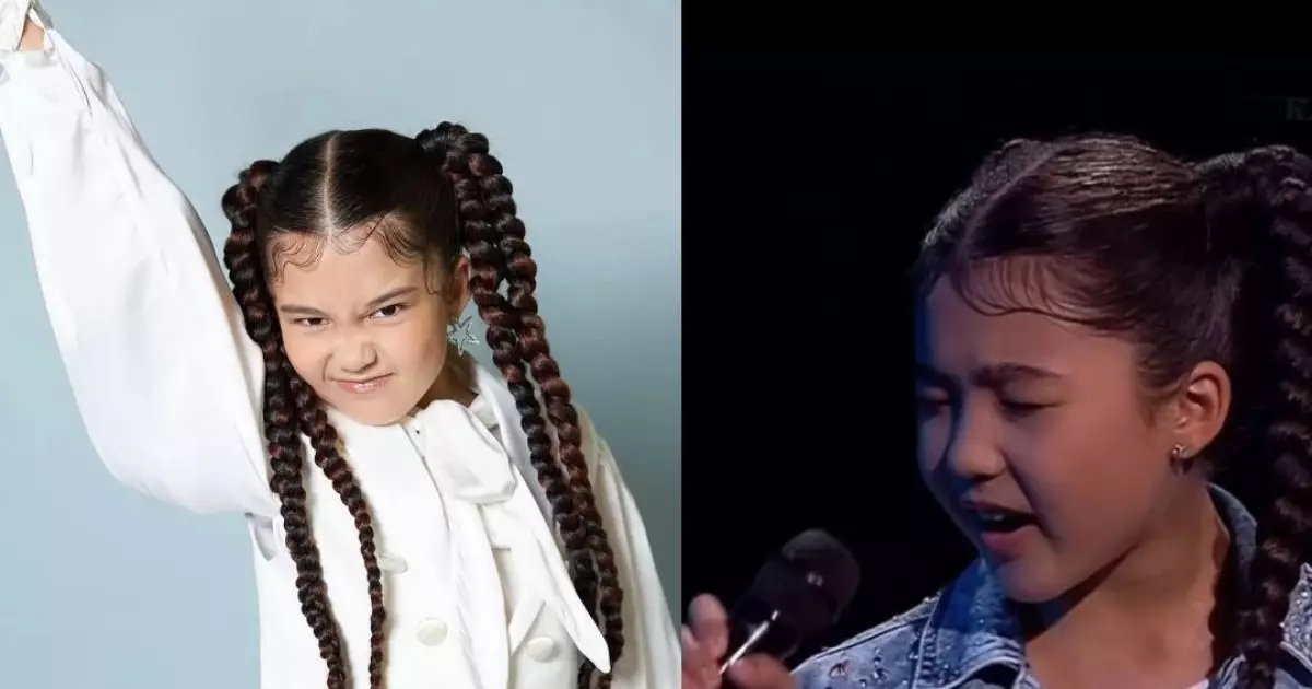  Қазақстандық жас әнші Ресейдің “Голос. Дети” жобасының финалына шықты 