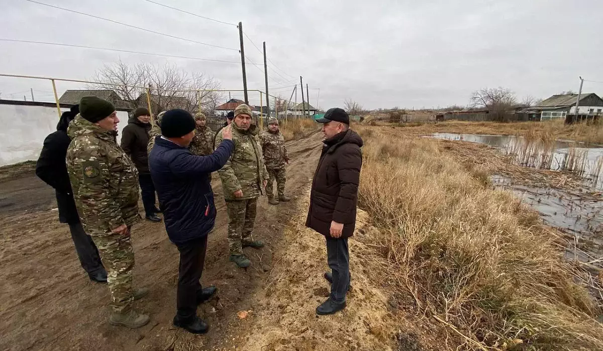 Қостанайда қазірден бастап көктемгі су тасқынына дайындық басталып кетті