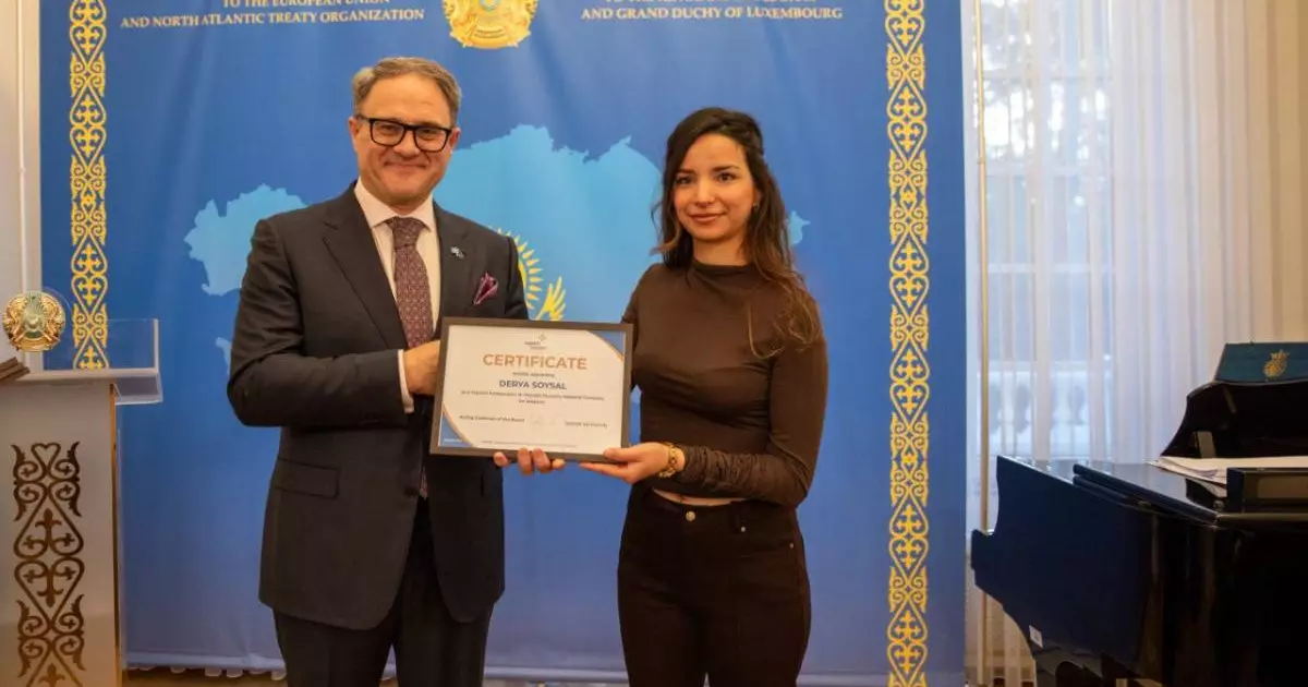  Бельгиялық журналист Қазақстанның туризм елшісі атанды 