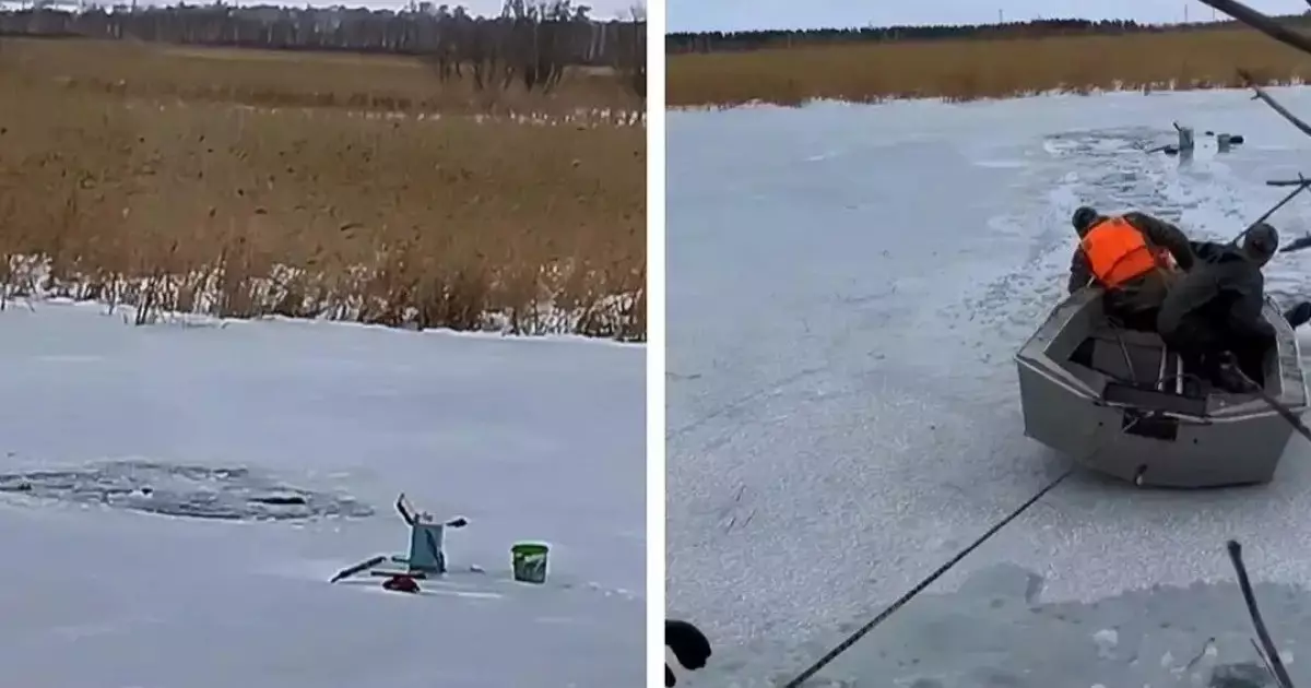  Шортандыда балық аулап отырған зейнеткер мұз астына түсіп, мерт болды (ВИДЕО) 