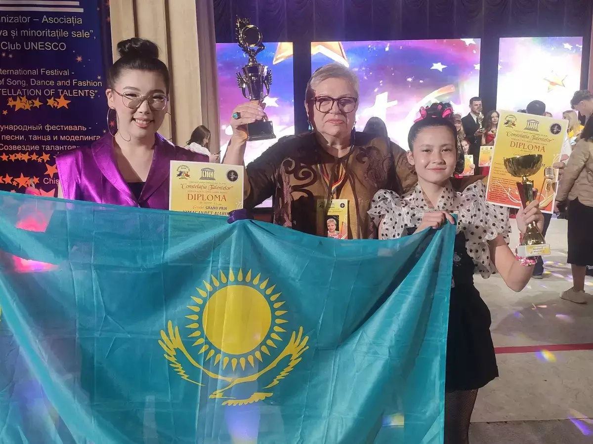 Певицы из Актау завоевали Гран-при на международном фестивале в Молдове - новости на Lada.kz 12.11.2025