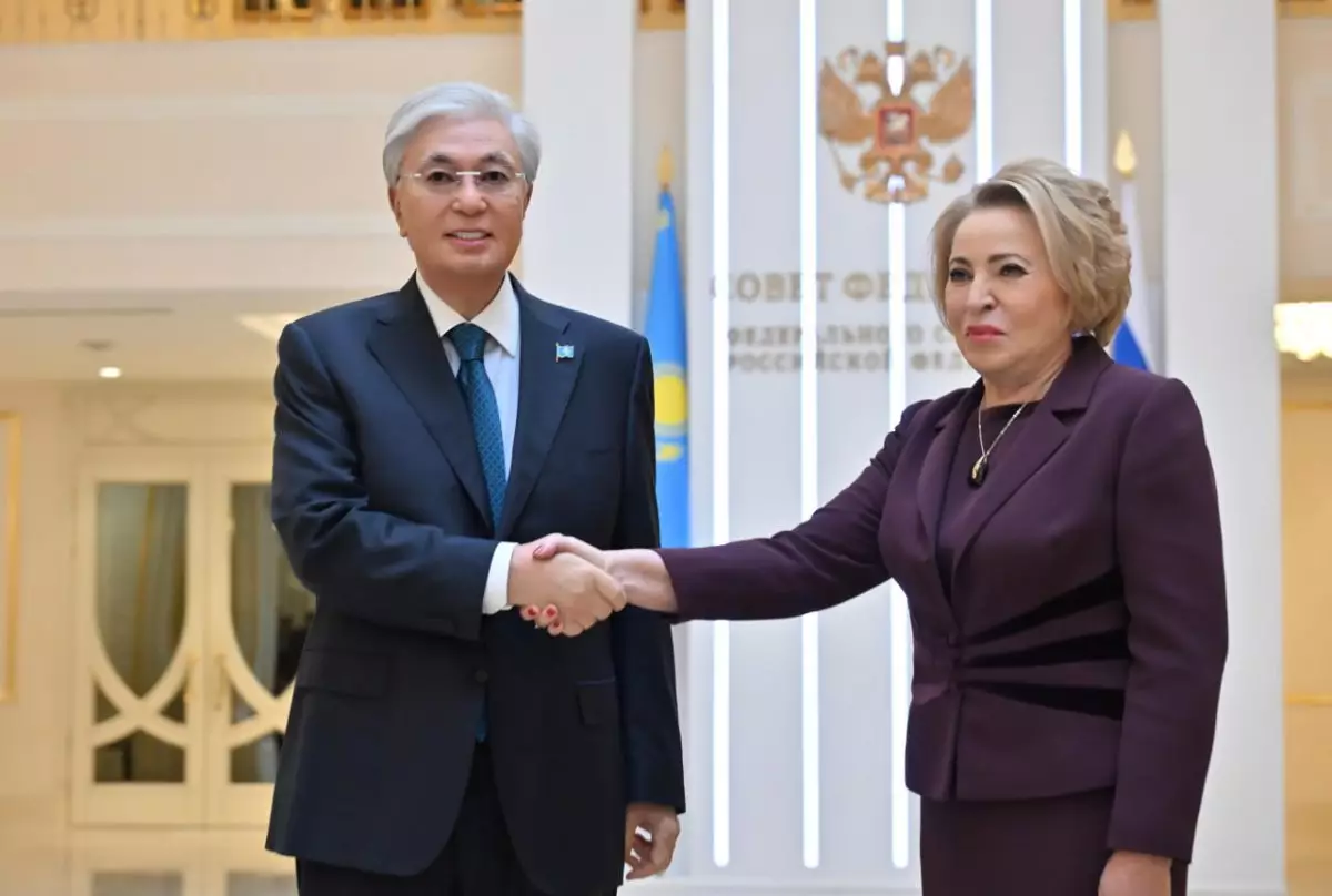 Президент Ресей Федералды Жиналысы Федерация Кеңесінің Төрағасы Валентина Матвиенкомен кездесті