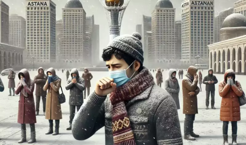 Более 1,2 млн казахстанцев заразились ОРВИ с начала осени