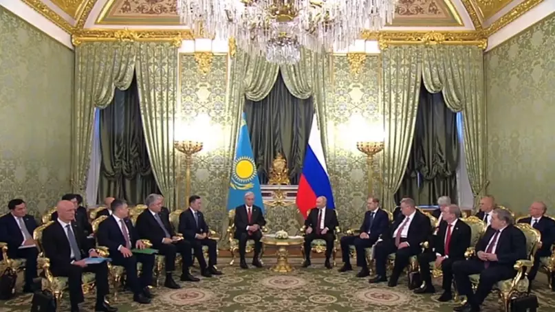 Тоқаев пен Путиннің келіссөзі басталды   