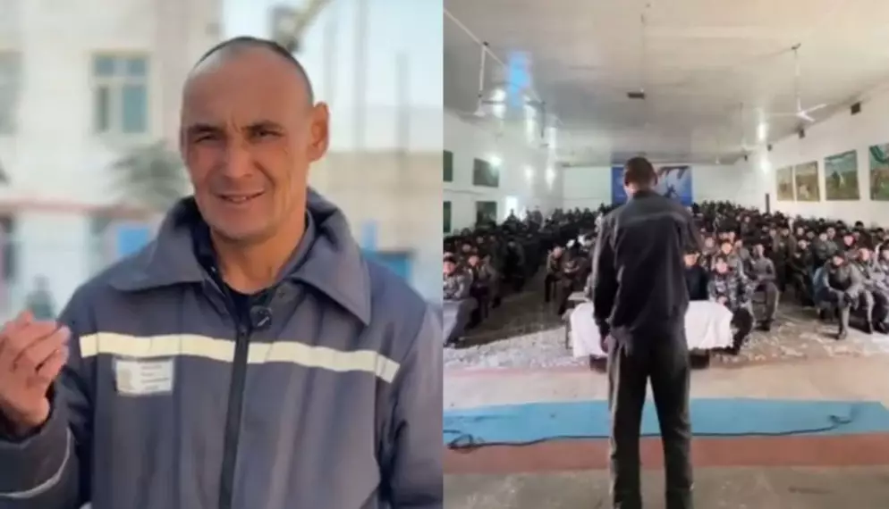 Мұрат Әбділдә түрмедегі камераластарына концерт қойды (ВИДЕО)