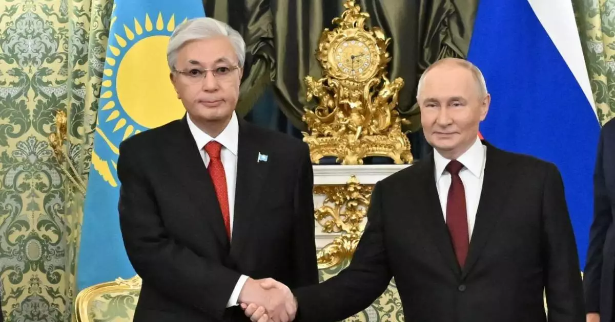  Қазақстан мен Ресей президенттері келіссөз жүргізді 