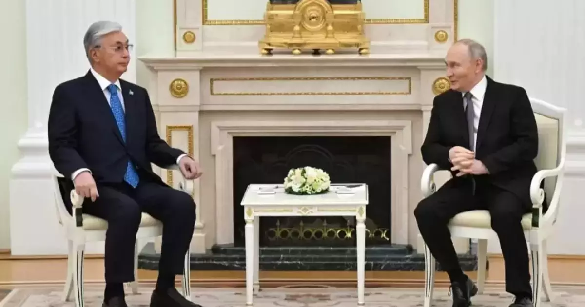  Тоқаев Путинді Қазақстанға шақырды 
