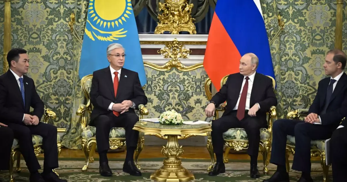   Қазақстан мен Ресей президенттері келіссөз жүргізді   