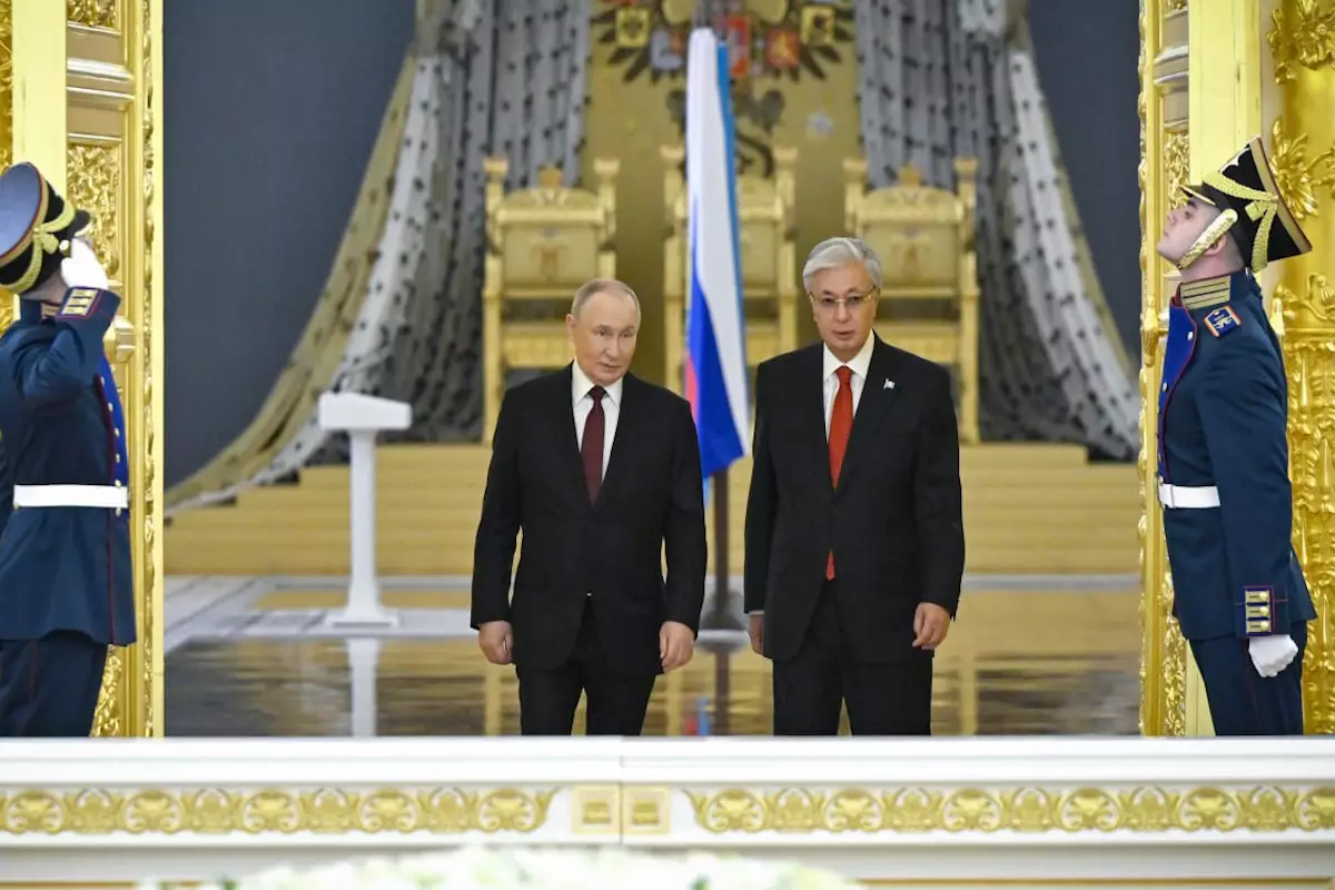 Токаев и Путин договорились расширить сотрудничество в энергетике, транспорте, IT и образовании