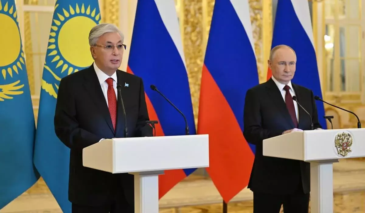 Потенциал казахстанско-российских отношений велик, заявил Токаев