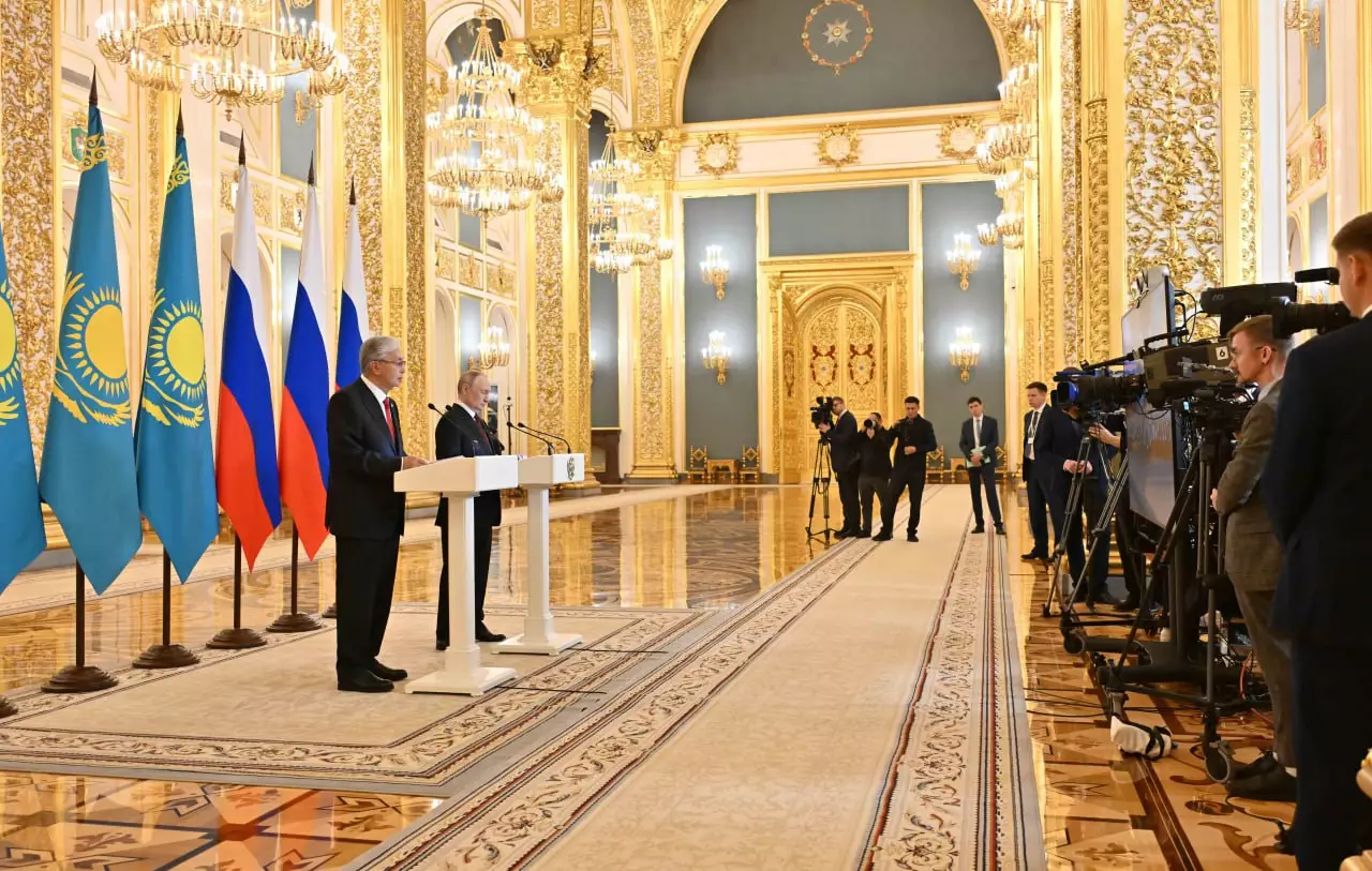 Токаев о значении визита для стратегического партнёрства Казахстана и России