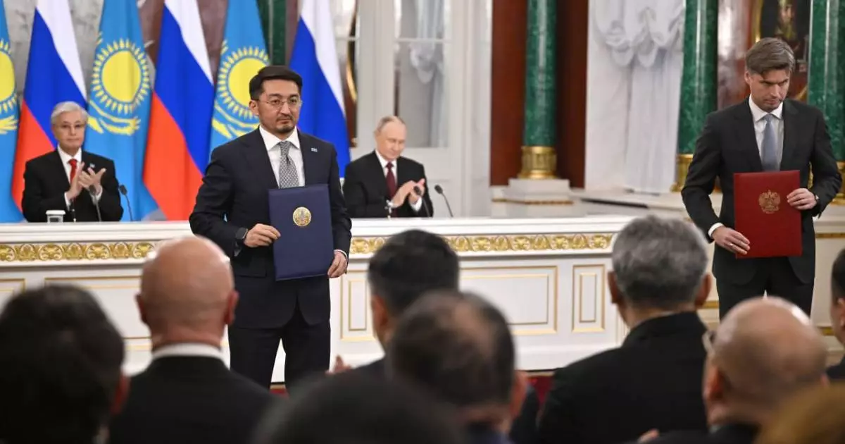  Қазақстан мен Ресейдің үкіметаралық және ведомствоаралық құжаттар алмасу рәсімі өтті 