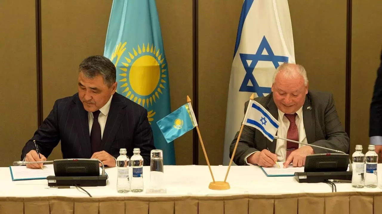 Казахстан и Израиль укрепляют сотрудничество в управлении водными ресурсами.