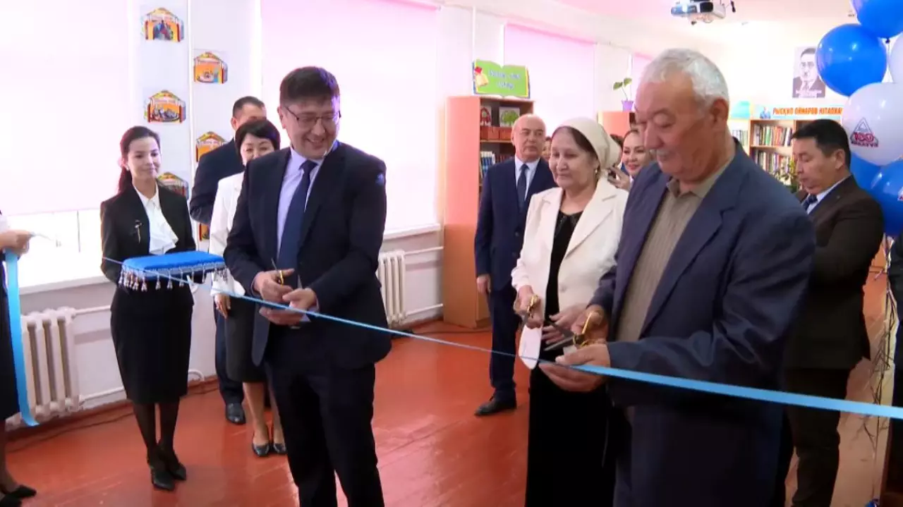 Қызылорда облысында мектепке жаңа құрылғылар табысталды