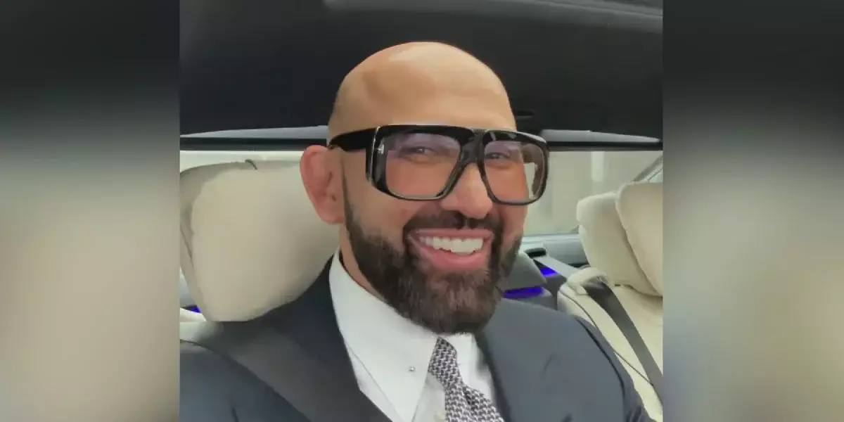 Миллионер из России Николай Василенко приехал в Астану и обрадовался снегу