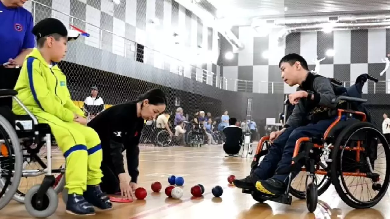 Кубок Казахстана по бочча проходит в Астане